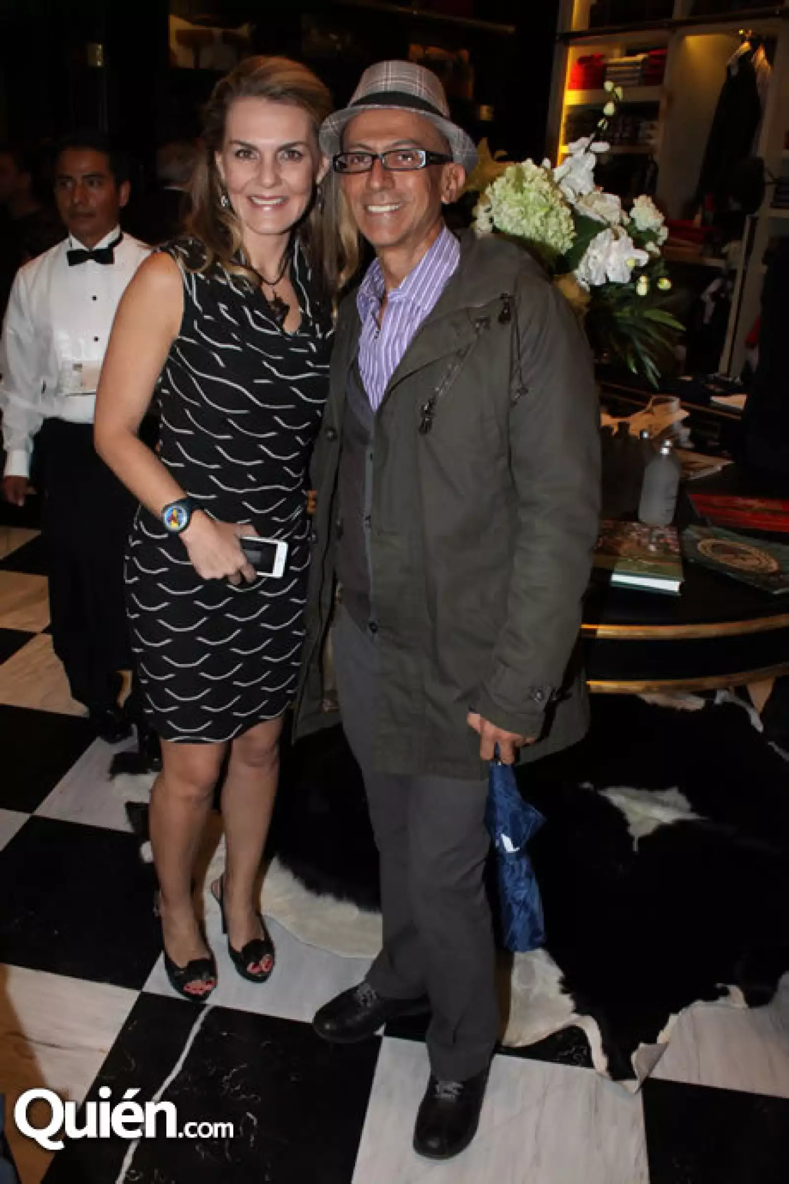 Sandra Macouzet y Oscar Román