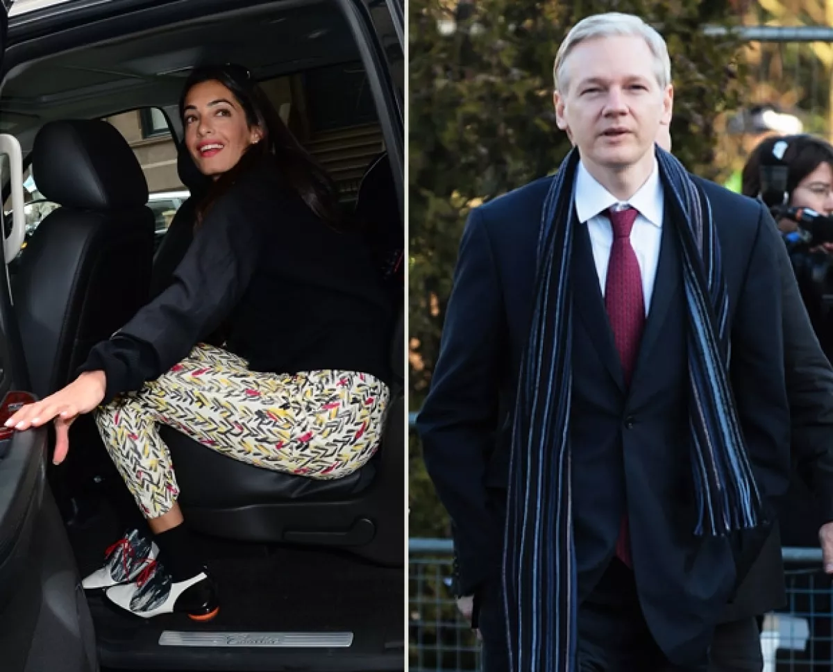 Amal Alamuddin es una de las abogadas defensoras del australiano Assange desde hace tres años.