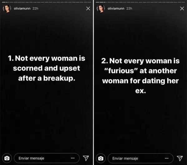 Olivia Munn dejó claro que no tiene una relación con Chris Pratt