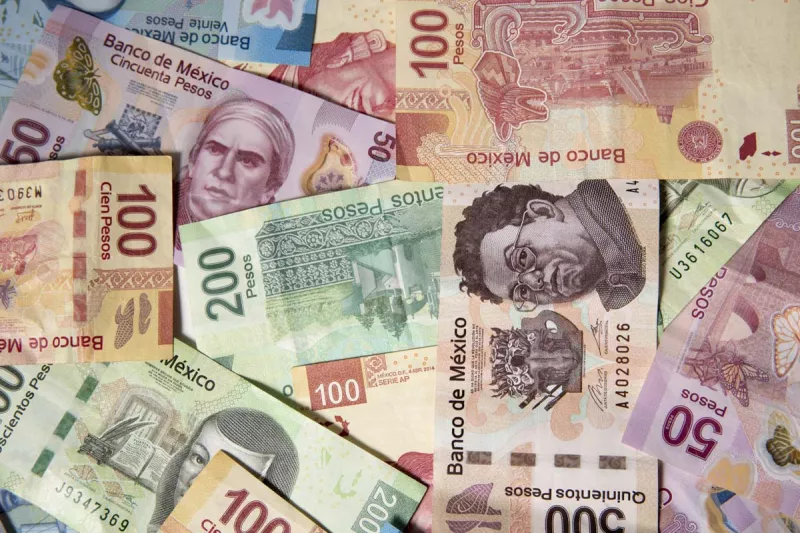 Billetes Pesos Mexicanos