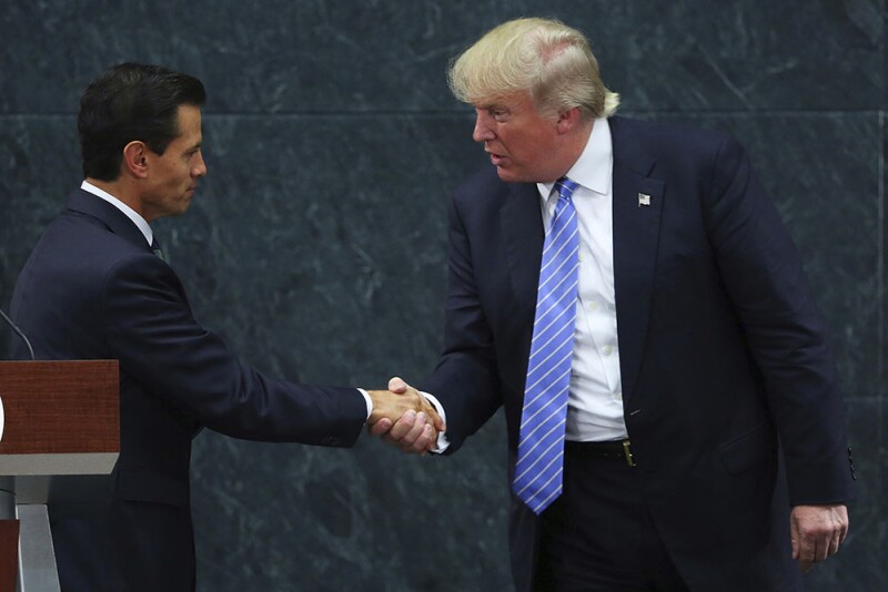Trump y Peña