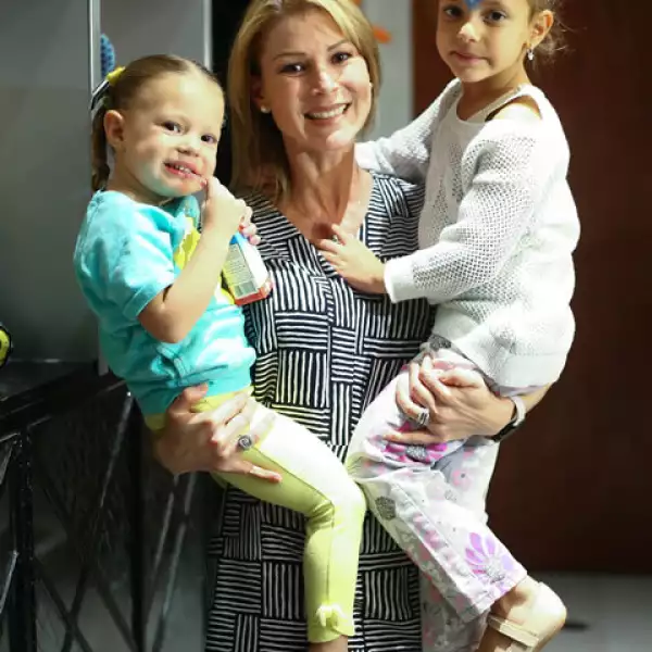 Fran Goncalves, Estefani y Valentina Goncalves