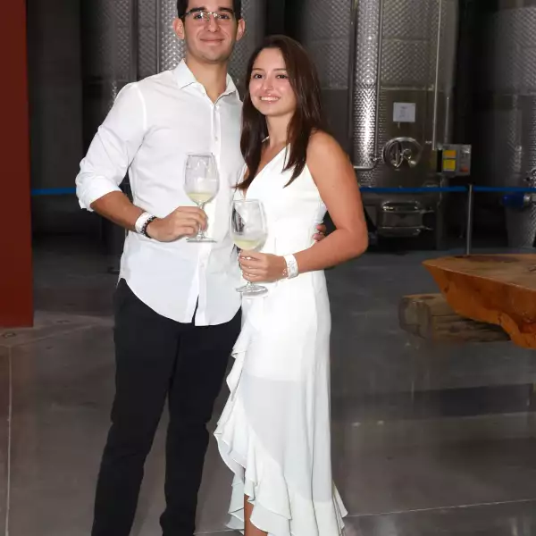 Salvador Garza y Alexandra López 