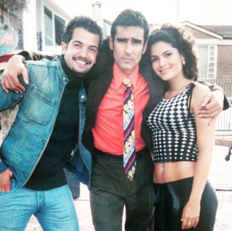 La actriz publicó hace unas semanas esta foto del pasado junto al actor.