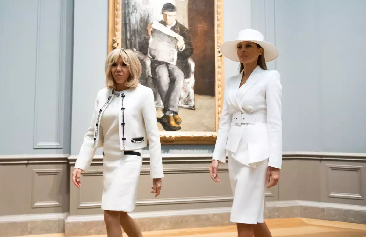 Melania se luce