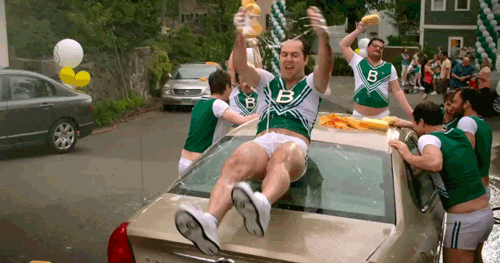 Detailed Car Wash Scene From Grown Ups, Image Illustration Detailed Car Wash Scene From Grown Ups, Image Illustration