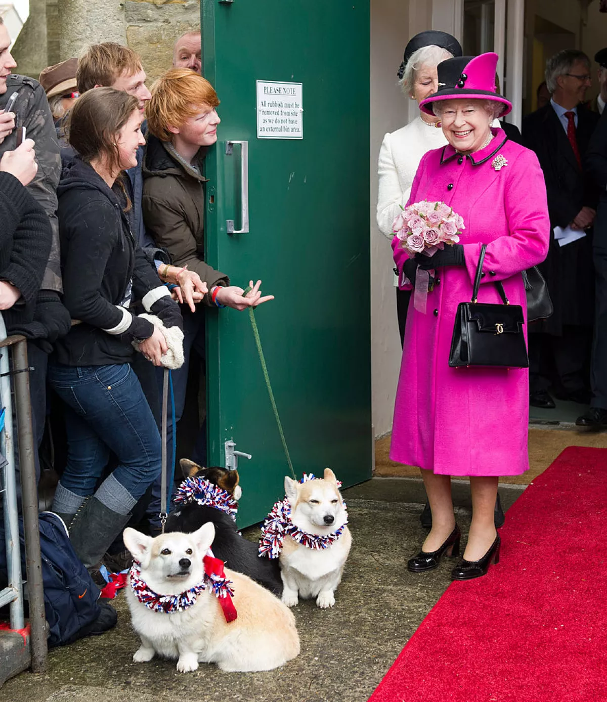 Queen Elizabeth II Accompanied By The Duke Of Edinburgh Visits The South West