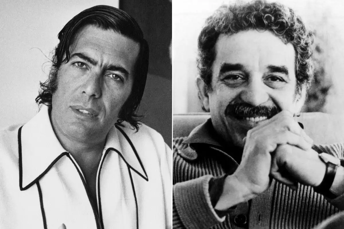 Imagen armada de Mario Vargas Llosa y Gabriel García Márquez