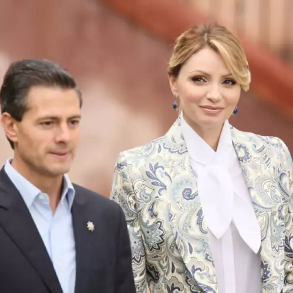 Enrique Peña Nieto y Angélica Rivera.