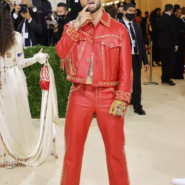The 2021 Met Gala Celebrating In America: A Lexicon Of Fashion - Arrivals