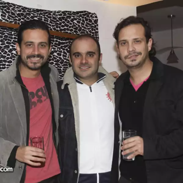 Diego Robles,Juan Pablo Hernández y Juano Robles