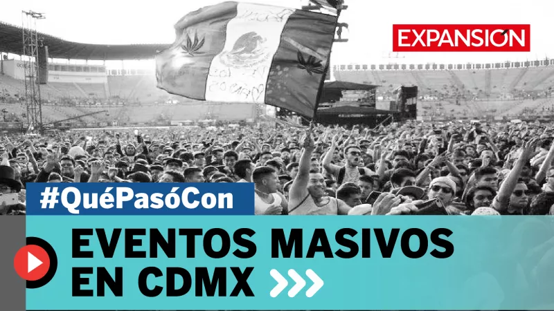 #QuéPasóCon los eventos masivos en CDMX?