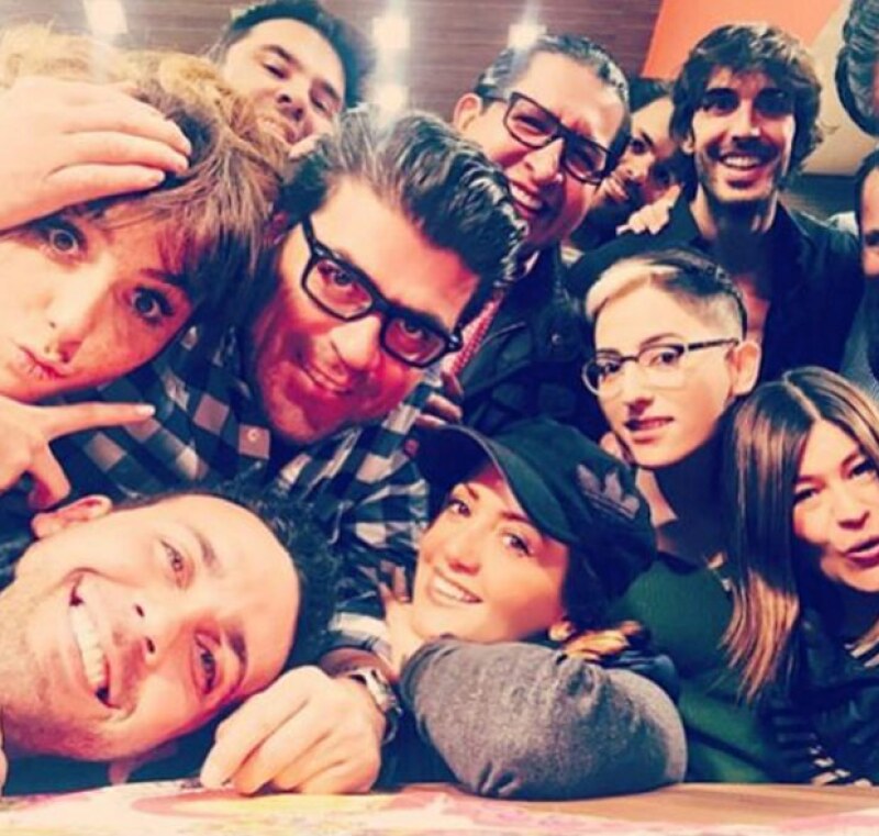 Sus compañeros del programa le enviaron deseos de pronta recuperación.