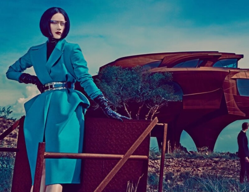 Google Glass protagoniza una historia de moda fotografiada por Steven Klein para Vogue.