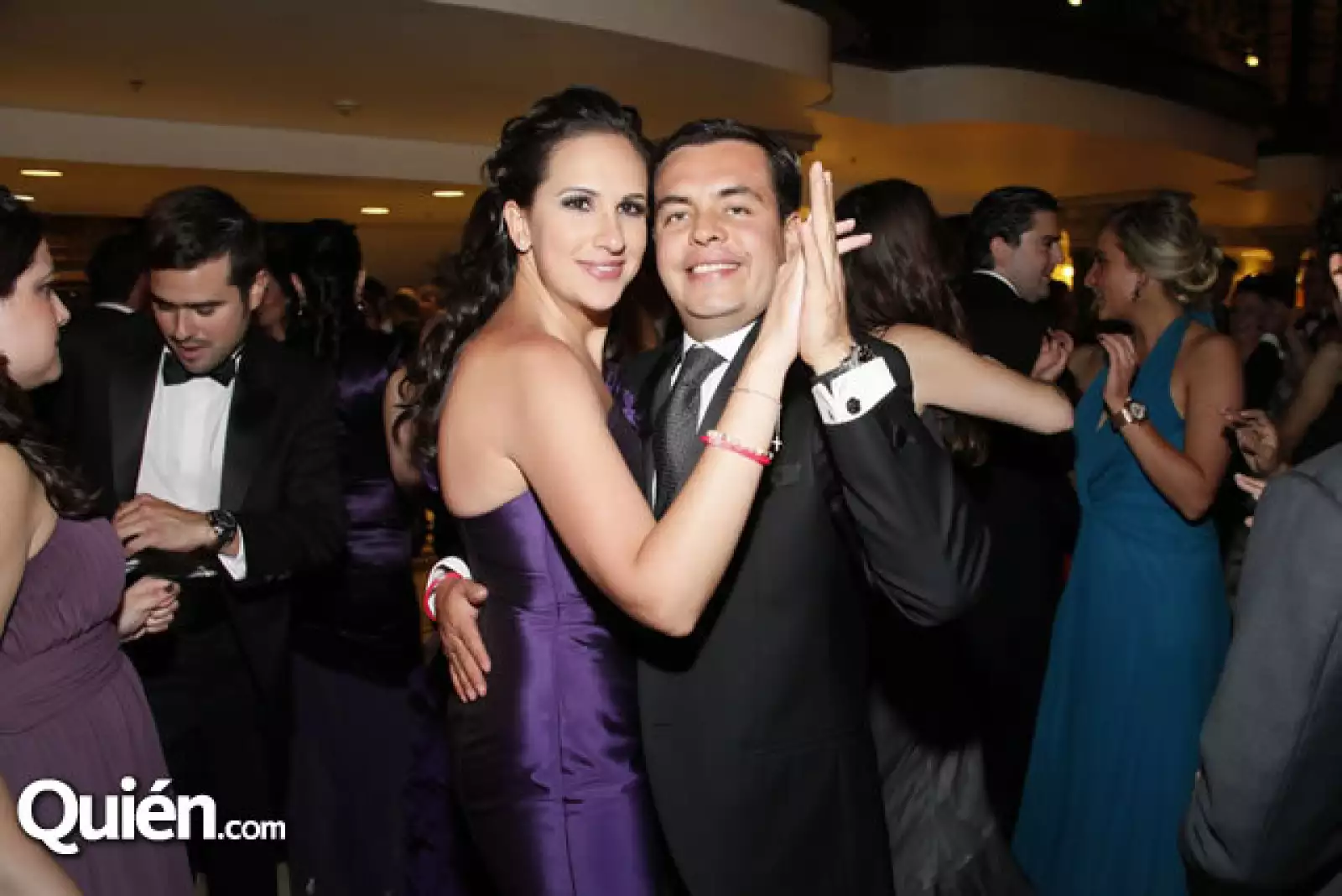 Romina Salmerón y Héctor Román