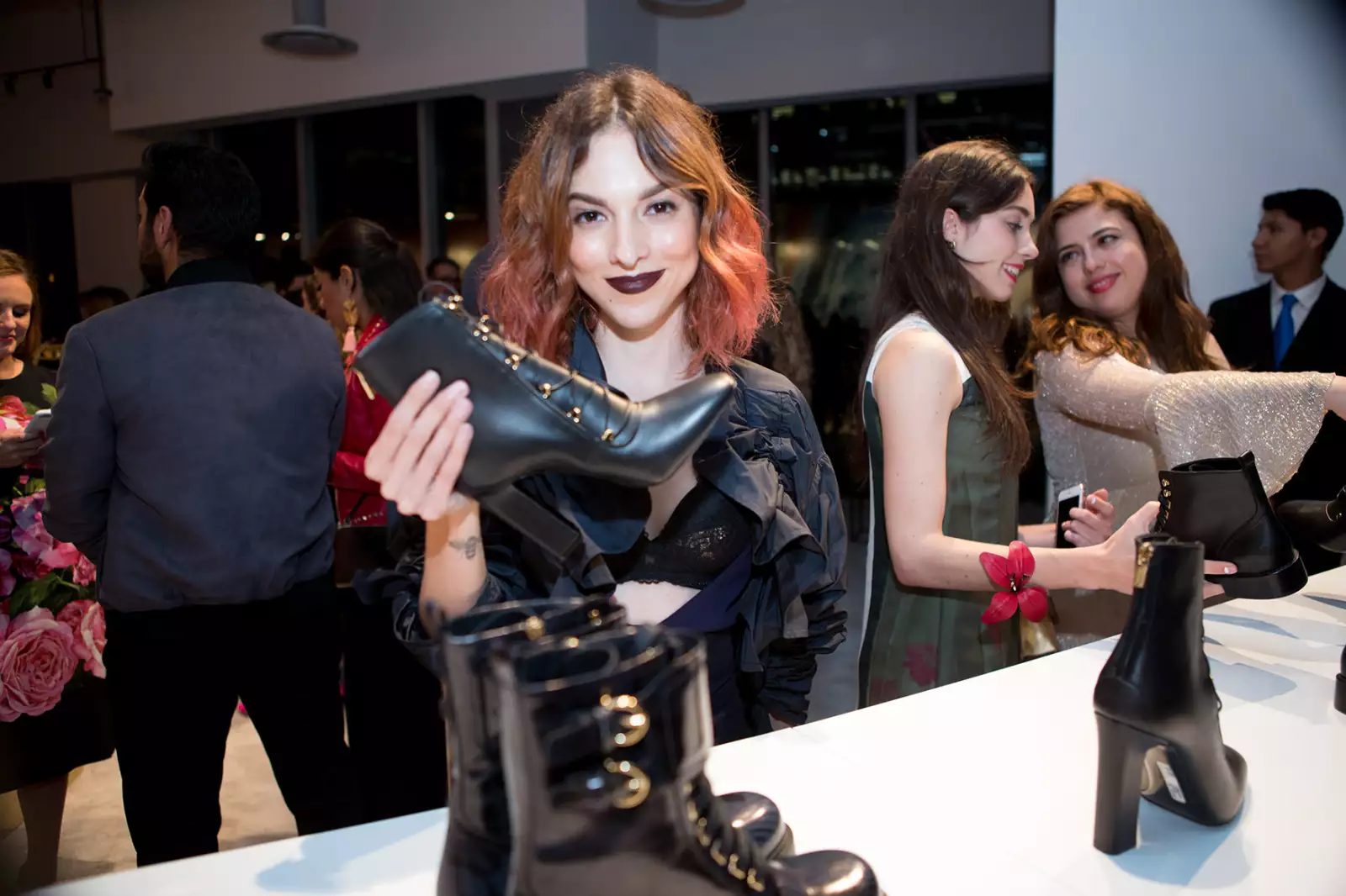 Presentación de la nueva colección de zapatos Ferragamo