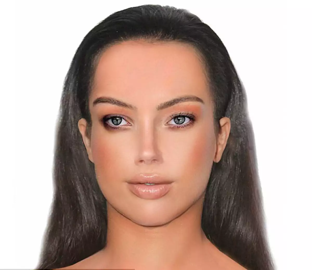 Esta es la recreacion de la cara perfecta según la ciencia.