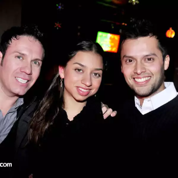 Marco Reyna,Deborah Rodríguez e Iván Freeman