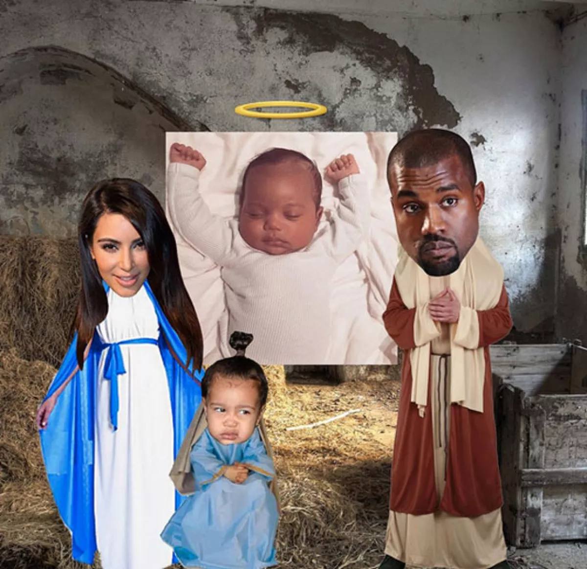 North no parece estar muy contenta en esta imagen.