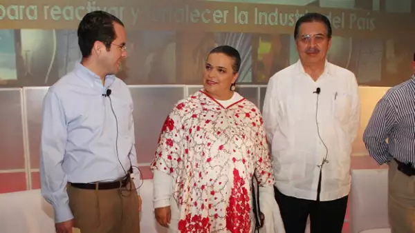 Dirigentes de PRI, PAN y PRD debaten alianzas ante la Concamin