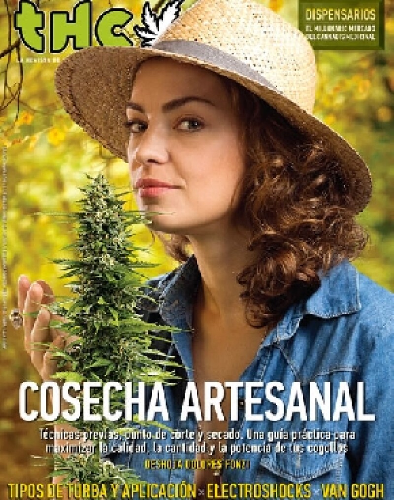 La pareja de Gael García es la portada de la revista autodenomincada de la cultura cannábica.