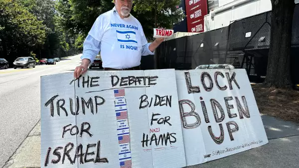 "Tanto Biden como Trump son unos incompetentes": así se vive el debate presidencial en Atlanta, Georgia