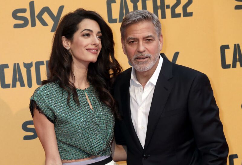 Amal y George Clooney