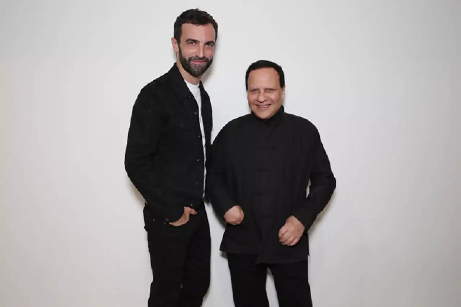 Nicolas Ghesquiere y Azzedine Alaia
