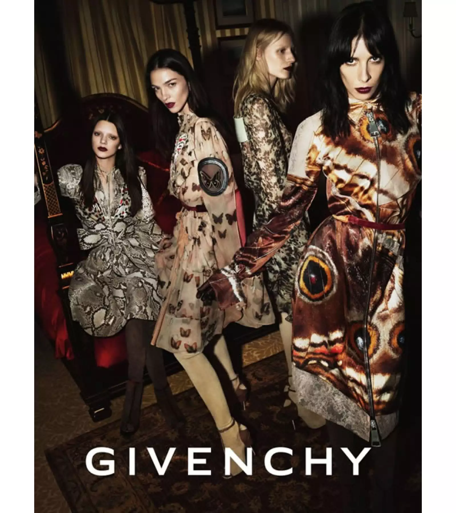 También formó parte de la campaña publicitaria de Givenchy.