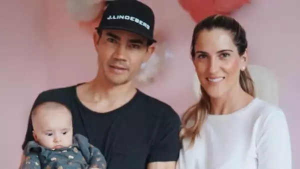 Mía, Camilo y María Villegas.