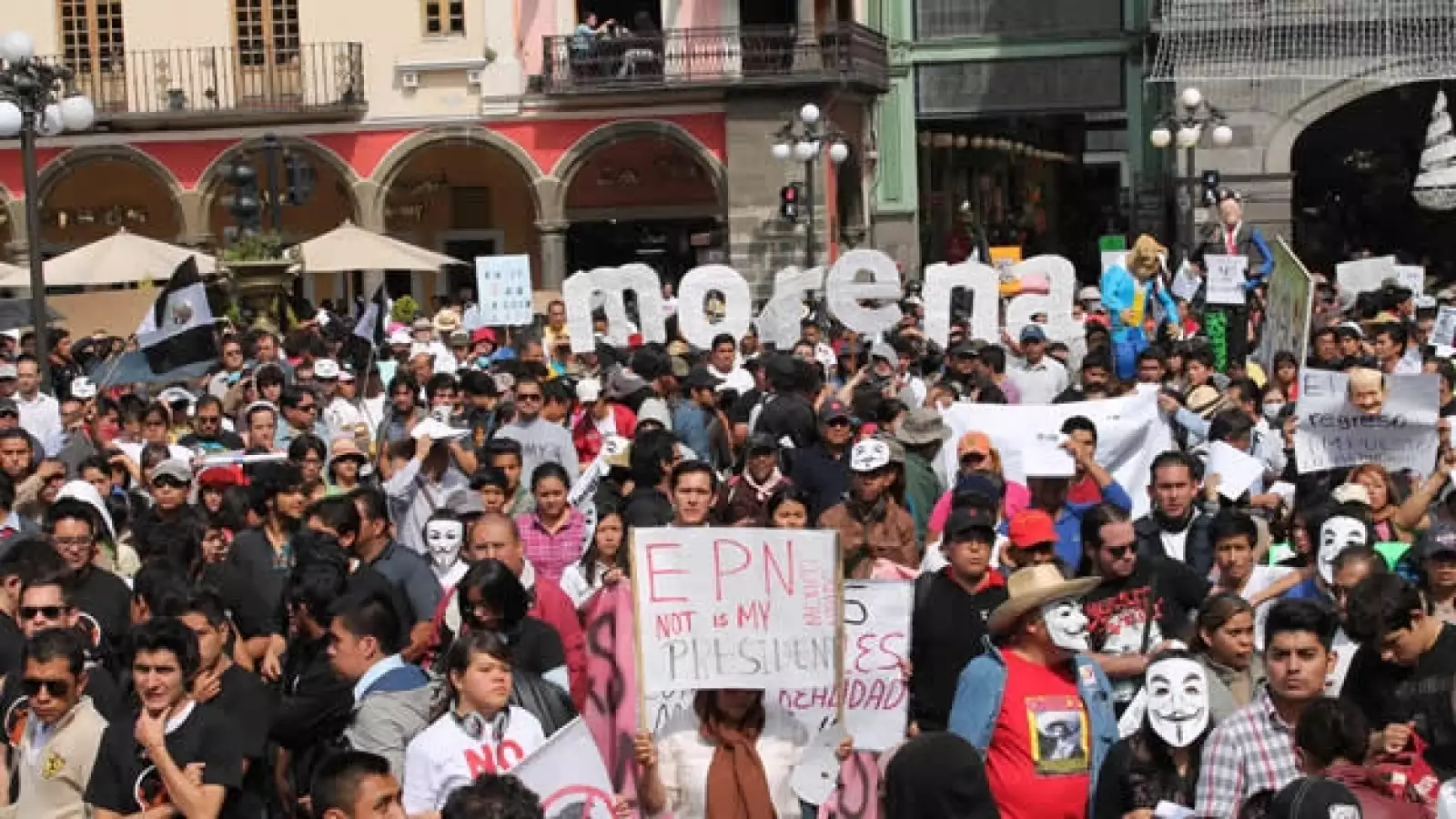 protestas contra peña nieto
