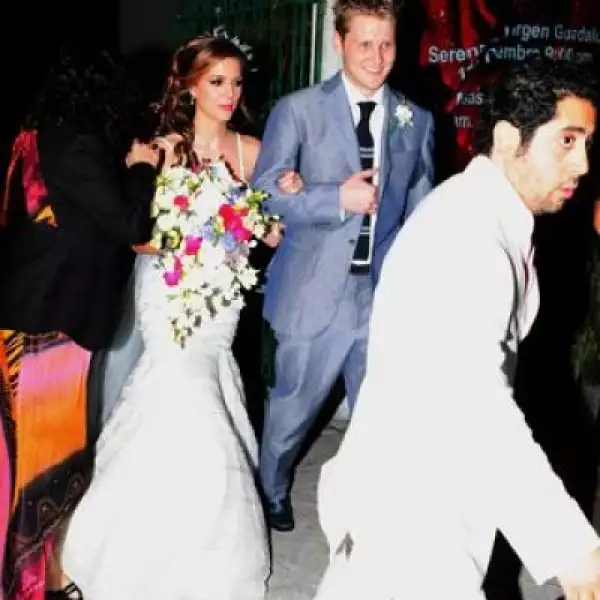 Boda de Alexander Acha y Christiane Burillo.