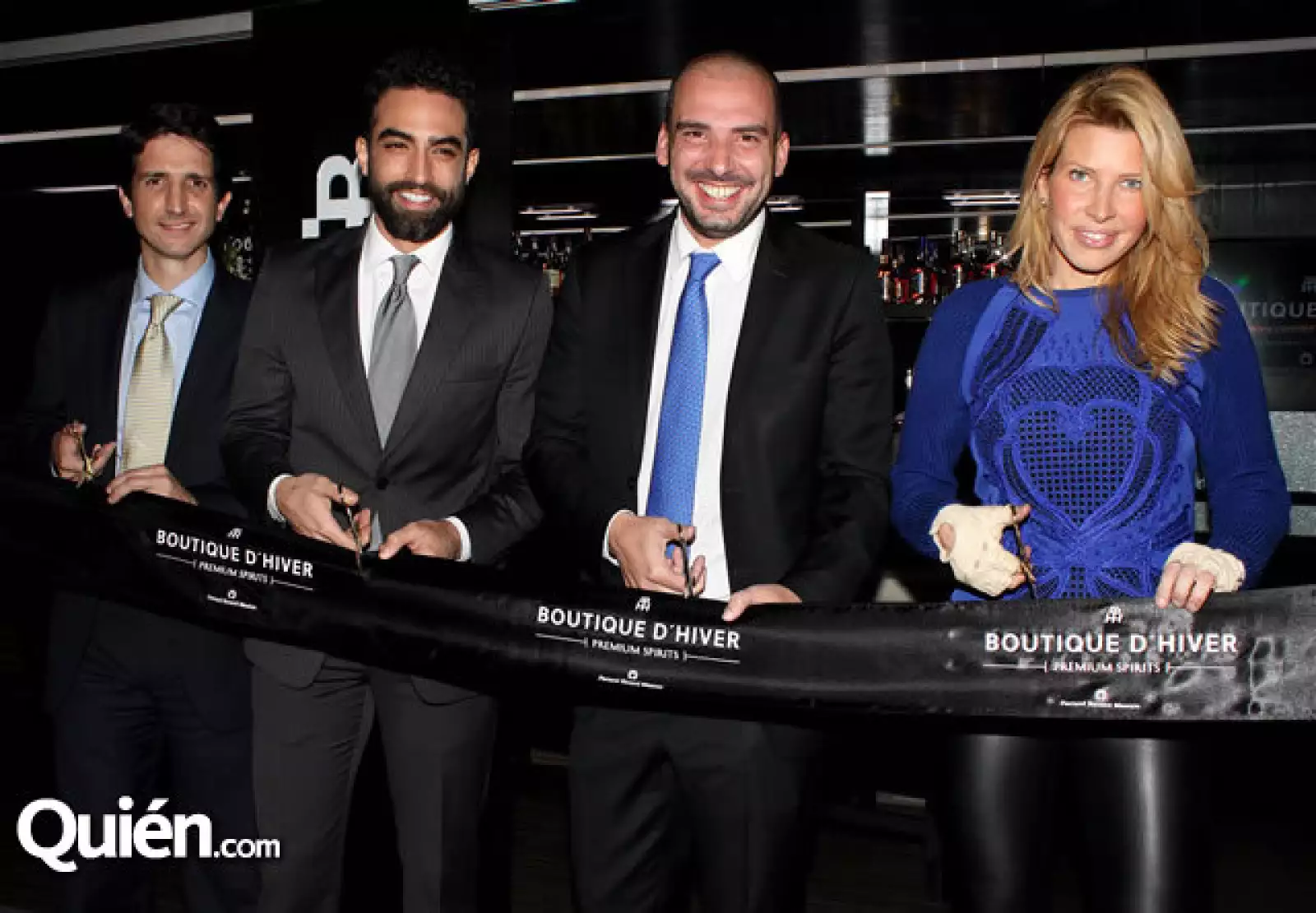 Gustavo León, John Paul Ospina, Cédric Retailleau y Beatriz Pasquel