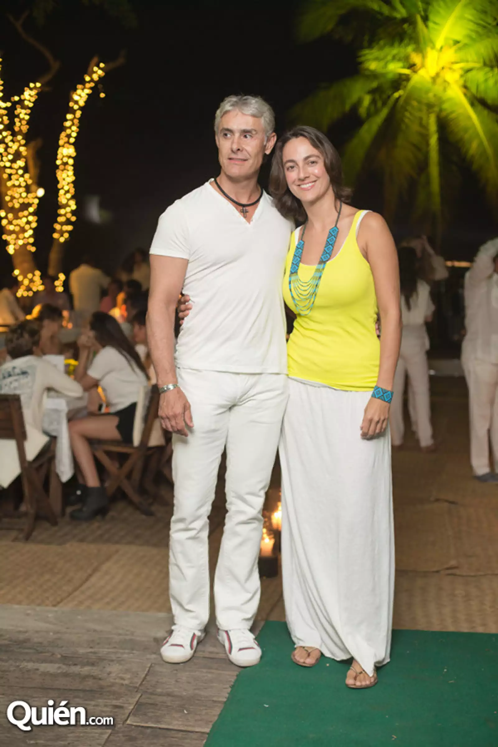 Paulino y Jessica Valdés