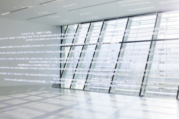 Cerith Wyn Evans Eclipse