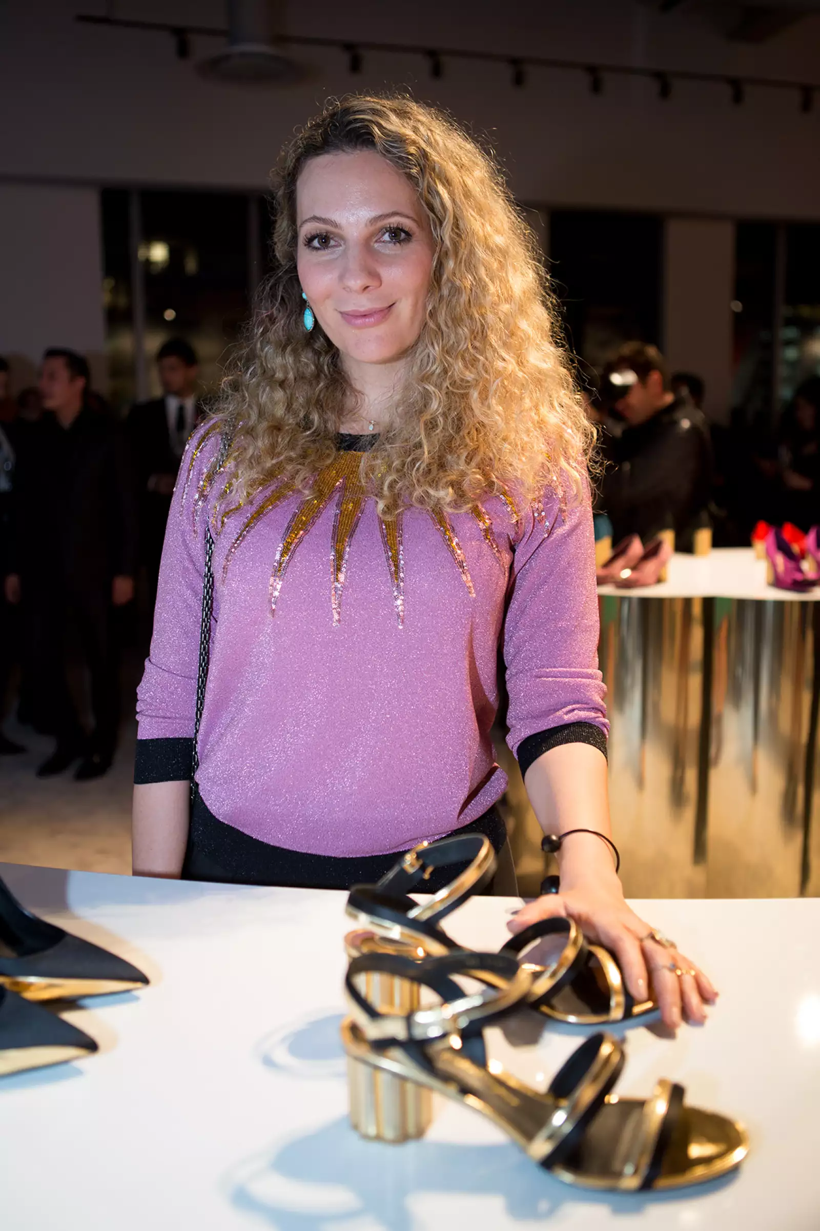 Presentación de la nueva colección de zapatos Ferragamo