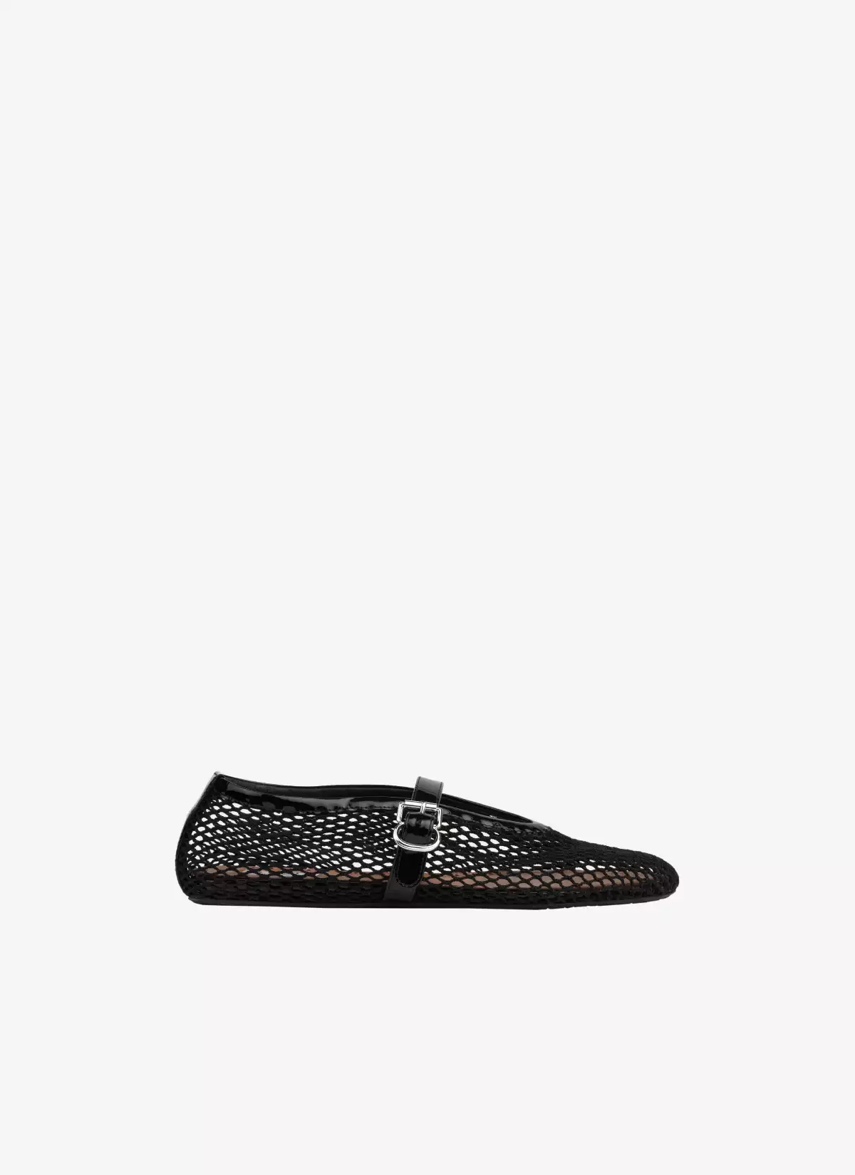 Alaïa Ballet Flats in Fishnet
