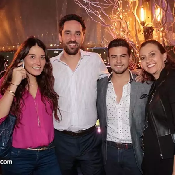 Jésica González, Mauricio Girault, Rodrigo Toumian y Carmina González