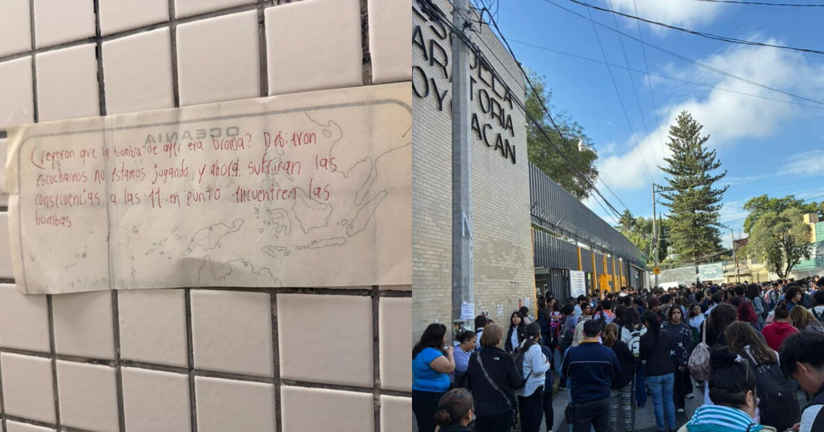 Prepa 6 de la UNAM suspende clases nuevamente por presunta amenaza de bomba