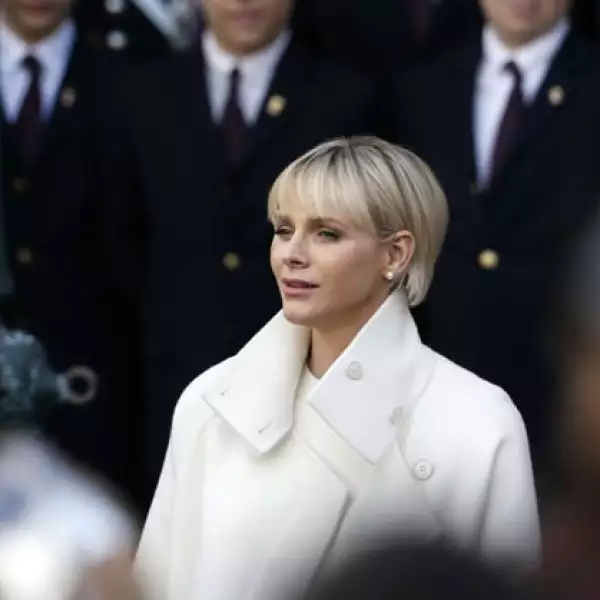 Charlene de Mónaco en Palacio.