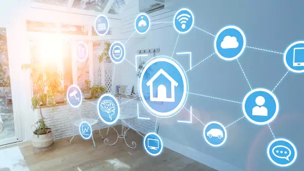 Smart house concept. Home automation.