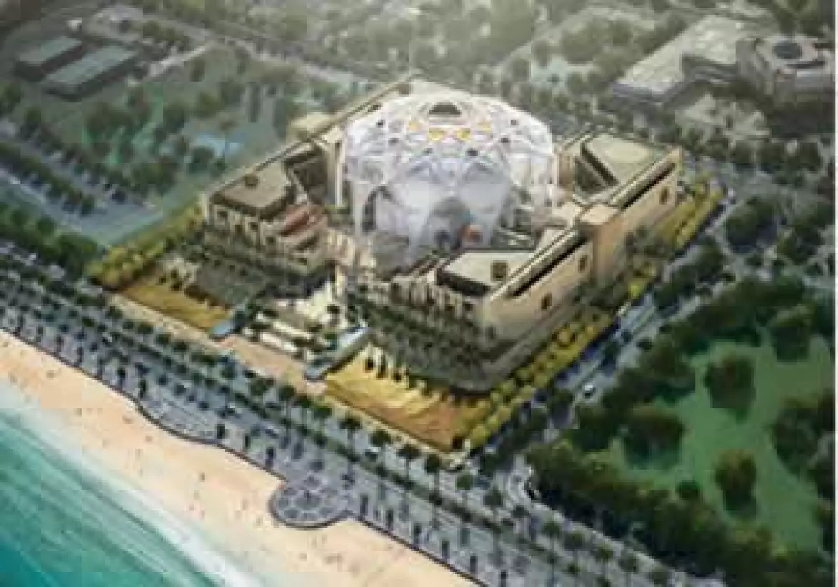 En el complejo se llevarán a cabo las actividades del Consejo Nacional Federal y del Parlamento de los Emiratos Árabes. (Foto: Cortesía Erlich Architects.)