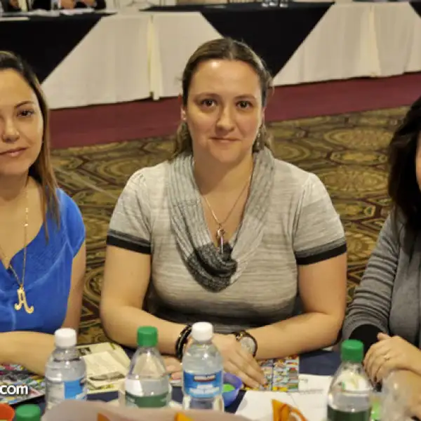 Adriana de Ortiz, Nancy de Bortoni y Rosy de Campuzano