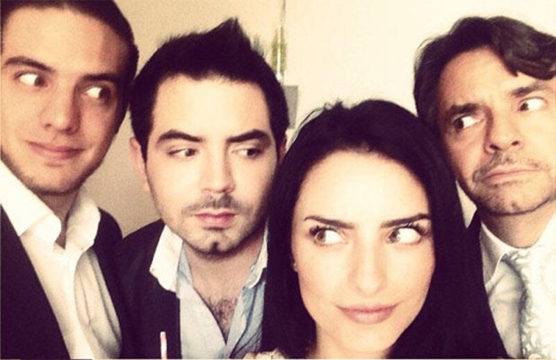 Vadhir, José Eduardo, Aislinn, Eugenio Derbez.