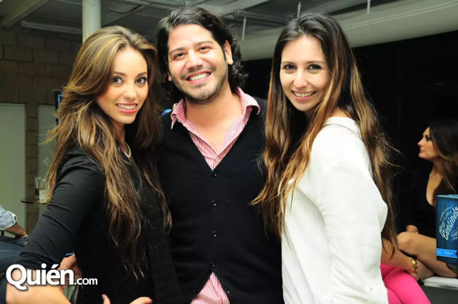 María José Corcuera, Alexis Ornelas y Mariana Figueroa