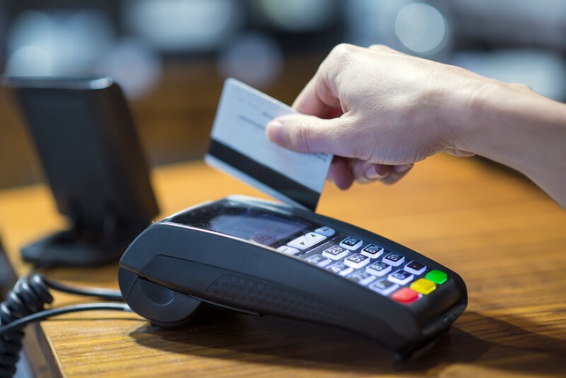 Payment with credit card
