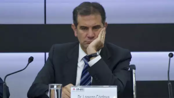 Lorenzo Córdova, consejero presidente del Instituto Nacional Electoral.