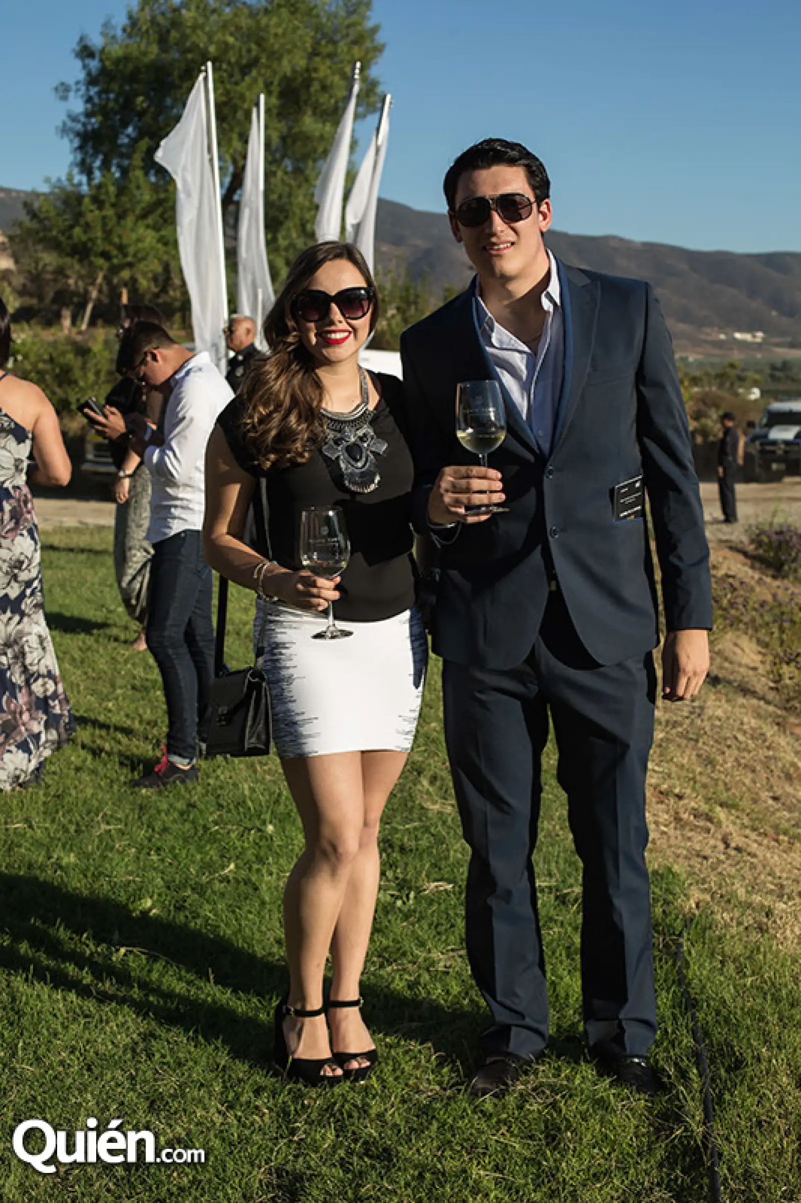 Karla Landeta y Armando Schiavon