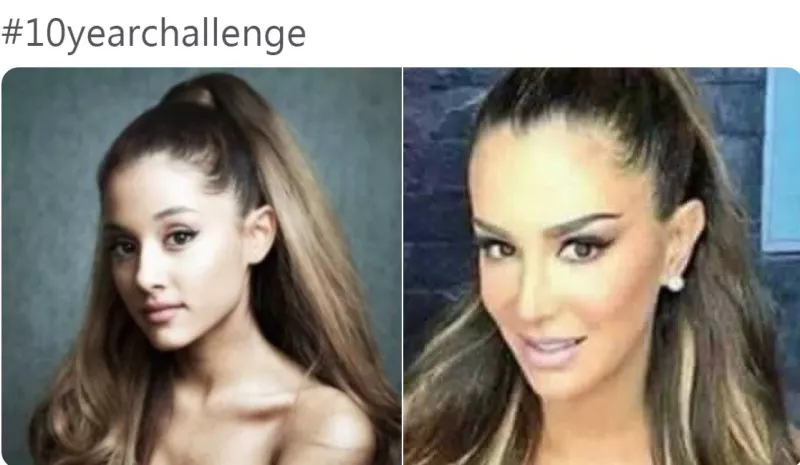 #10YearChallenge