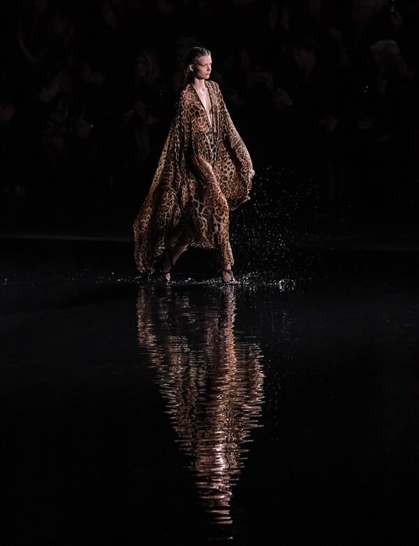 Saint Laurent show, Runway, Spring Summer 2019, Paris Fashion Week, France - 25 Sep 2018